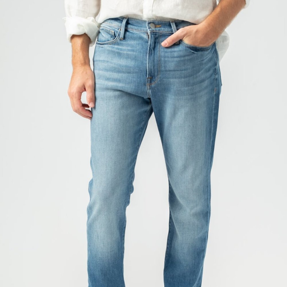 FRAME L'Homme Athletic Extended Length in Heistand